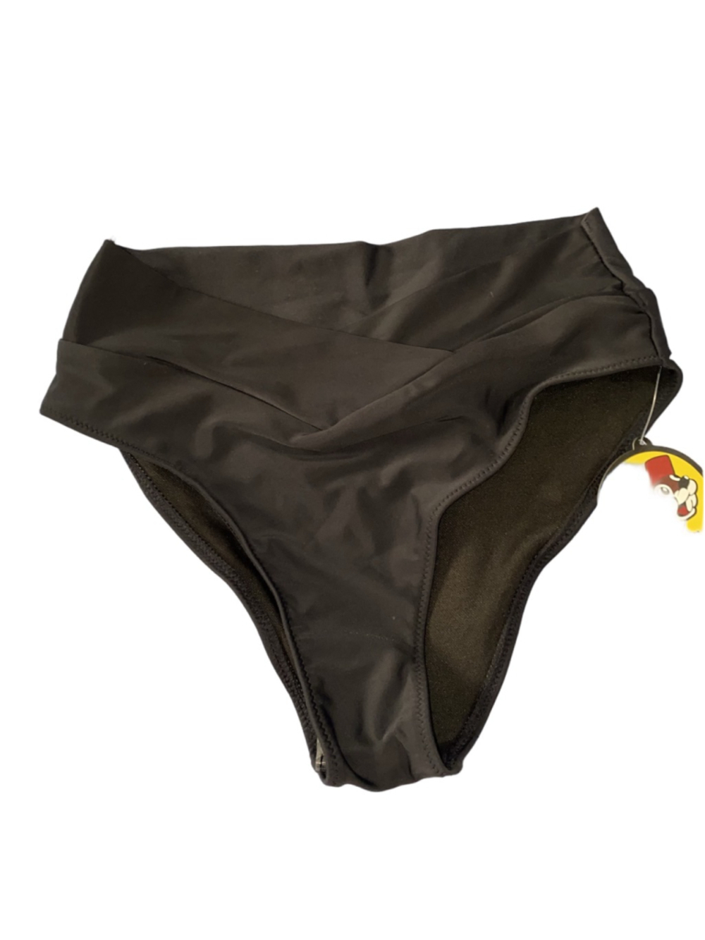 Women's Buc-ee's Black High Waist Bikini Bottoms S NWT